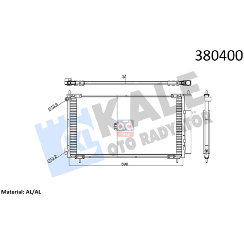 KLIMA RADYATOR CRV 02-