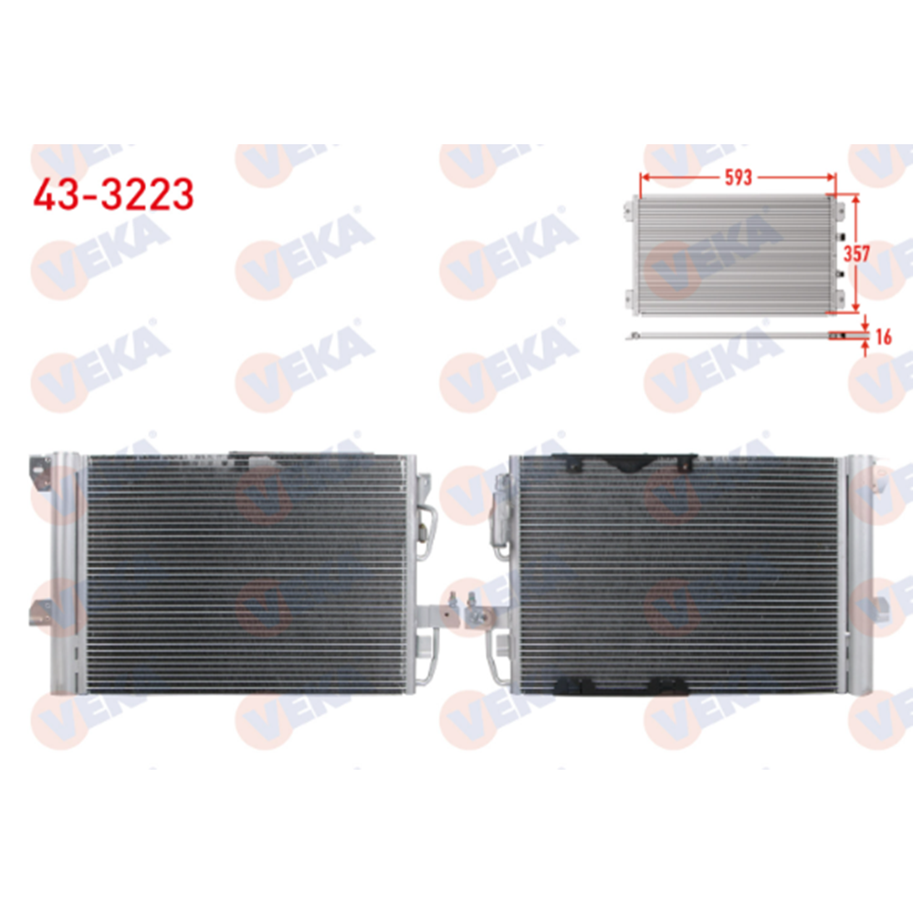 KLIMA RADYATORU ASTRA G 1,6 16v 98-05