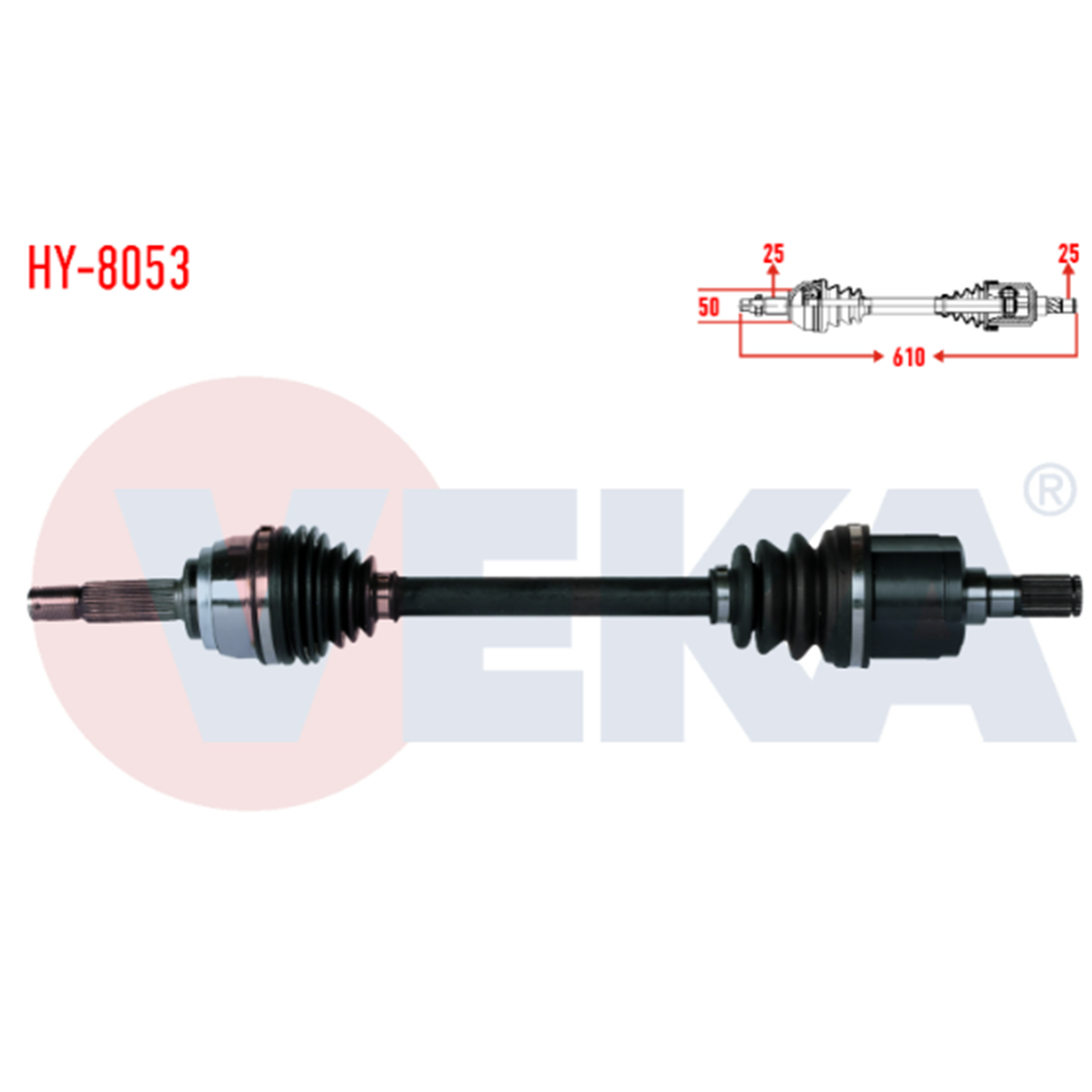 ON SOL AKS KOMPLE ACCENT 1.3 94-00 610MM