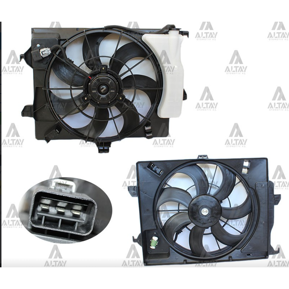 FAN MOTORU DAVLUMBAZLI BIDONLU ACCENT BLUE 1,4 CVVT 12-