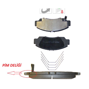 ON FREN BALATA HONDA CIVIC 14-