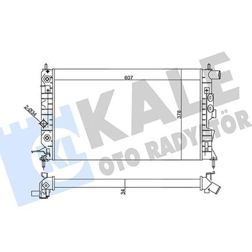 SU RADYATOR OTOMATIK VECTRA B 1,6 2,0