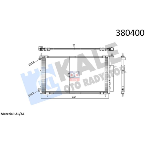 KLIMA RADYATOR CRV 02-