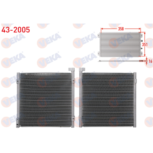 KLIMA RADYATORU CIVIC 96-01