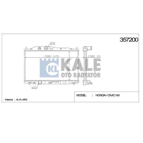 SU RADYATOR CIVIC 06-