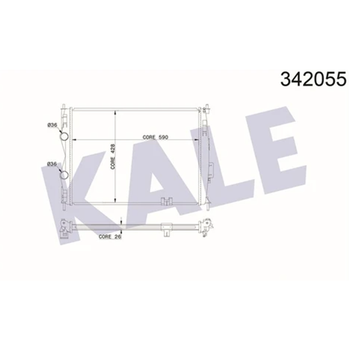 SU RADYATORU QASHQAI J10 1.6DCI 16V 07- OTOMATIK