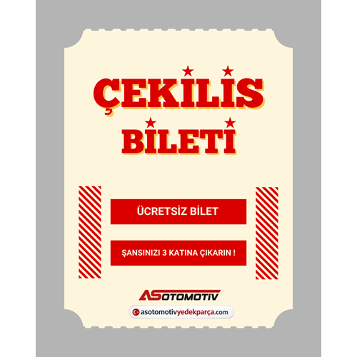 ÇEKİLİŞ BİLETİ!
