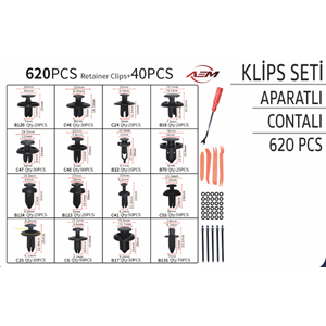 KOPCA SETI KARISIK 620 ADET