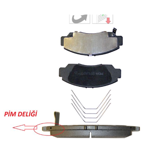ON FREN BALATA HONDA CIVIC 14-